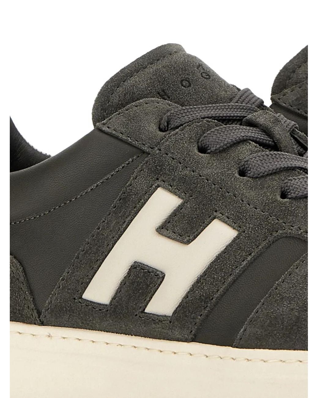 Hogan Black H-Tv Sneakers for men