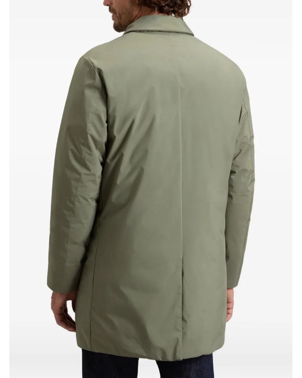Woolrich Green Cloud Lamar Padded Parka for men