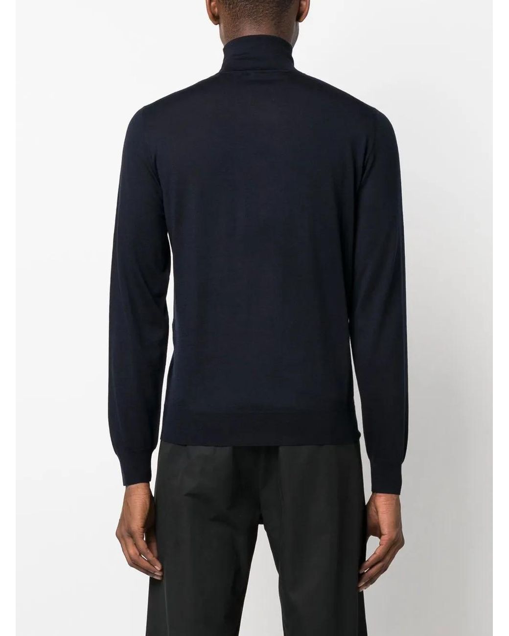 Corneliani Coltrui Van Scheerwol in het Blue voor heren
