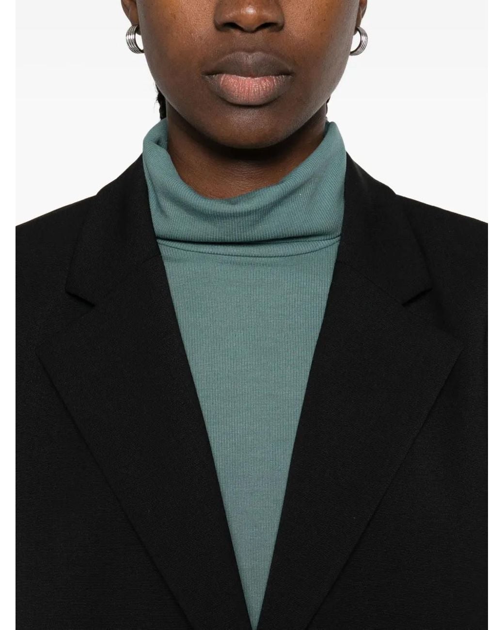 Marc O' Polo Black Button-Fastening Jacket
