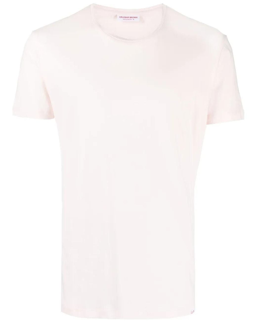 Orlebar Brown White Short-Sleeve Cotton T-Shirt for men