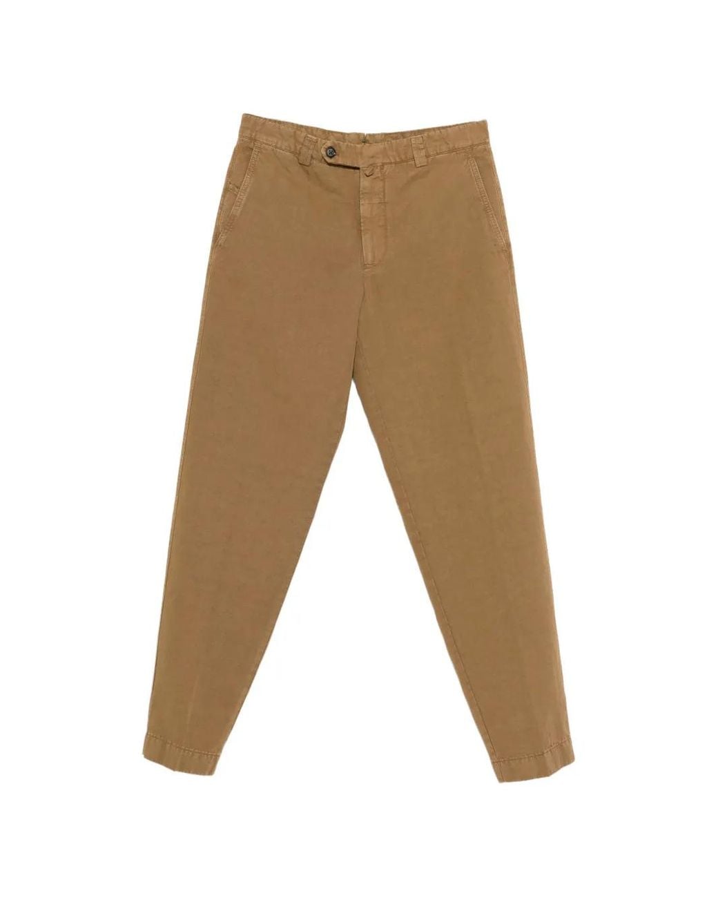 Berwich Natural Buttoned Trousers for men