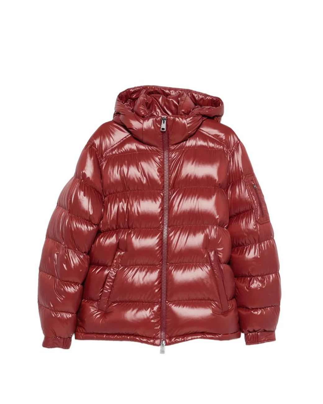 Chaqueta Acolchada Con Capucha Herno de hombre de color Red