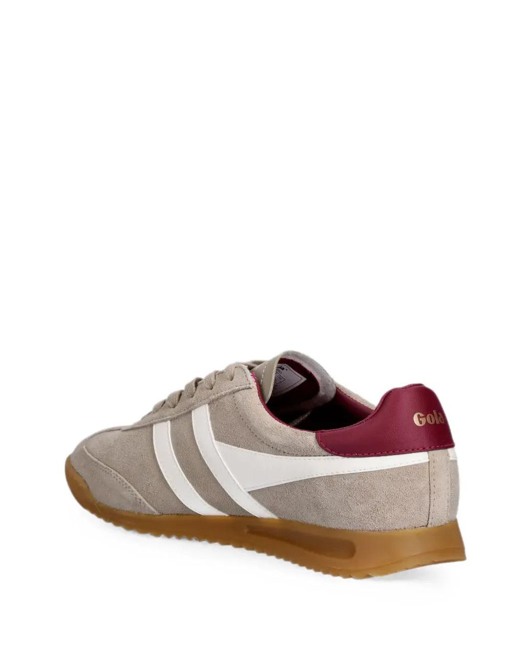 Gola Brown Torpedo Logo-Print Panelled Sneakers