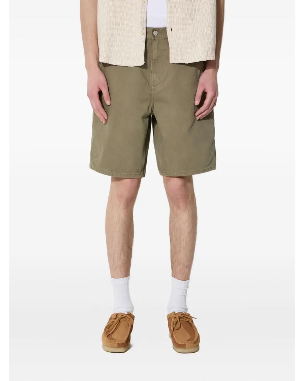 Thisisneverthat Natural Pocket Denim Shorts for men