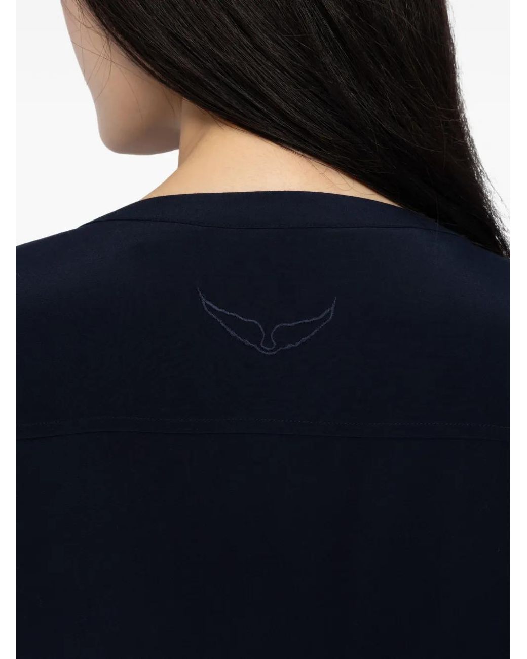 Zadig & Voltaire Blue Torny Tunic