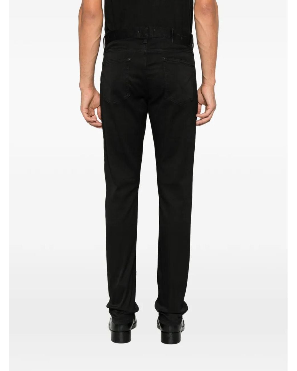 John Varvatos Black Slim-Fit Jeans for men