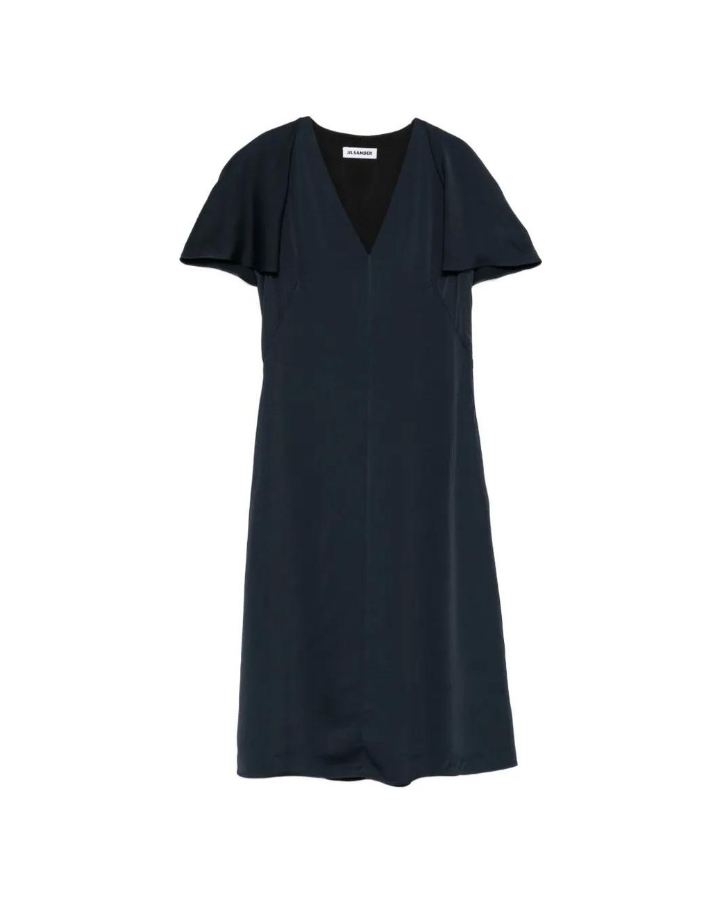 Robe Sablé Envers Jil Sander en coloris Blue