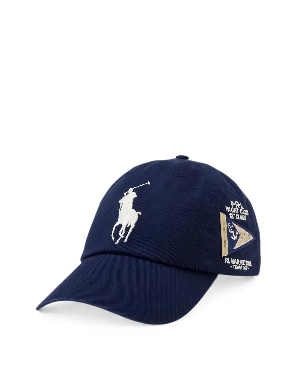 Polo Ralph Lauren Blue Logo-Embroidered Baseball Cap for men