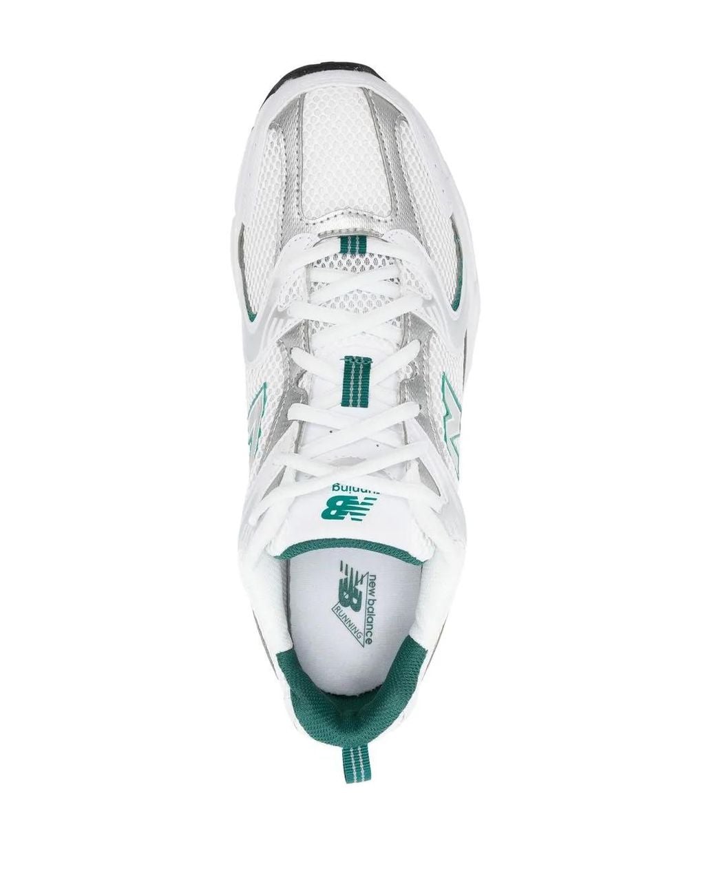 New Balance White 530 Low-Top Sneakers