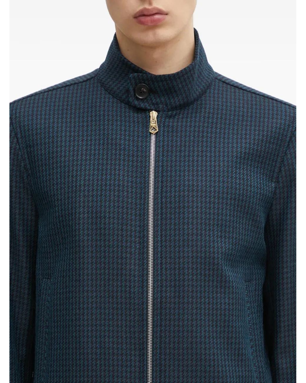 Paul Smith Sakko Mit Hahnentrittmuster in Blue für Herren
