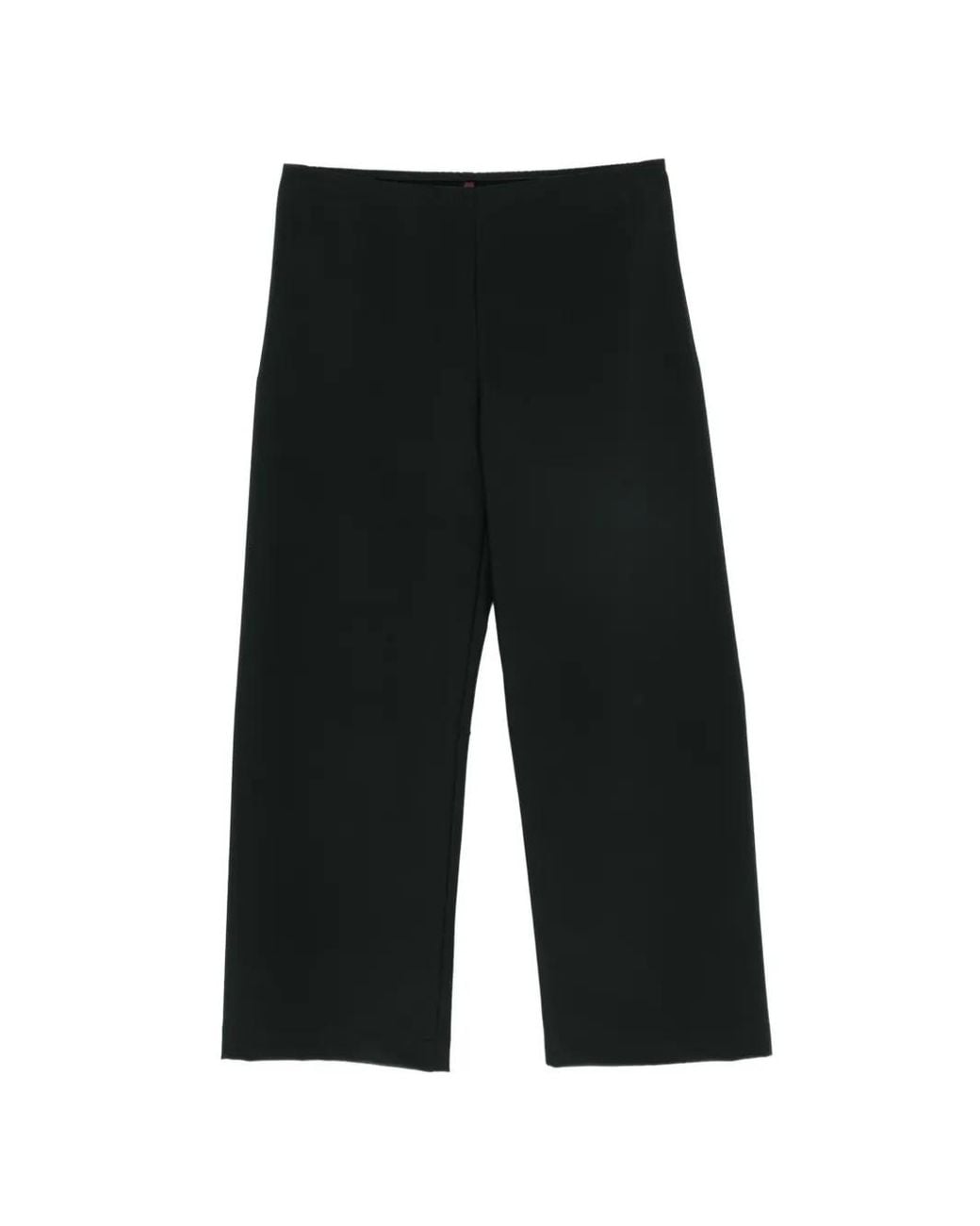 Katharina Hovman Black Hose Straight-Leg Trousers
