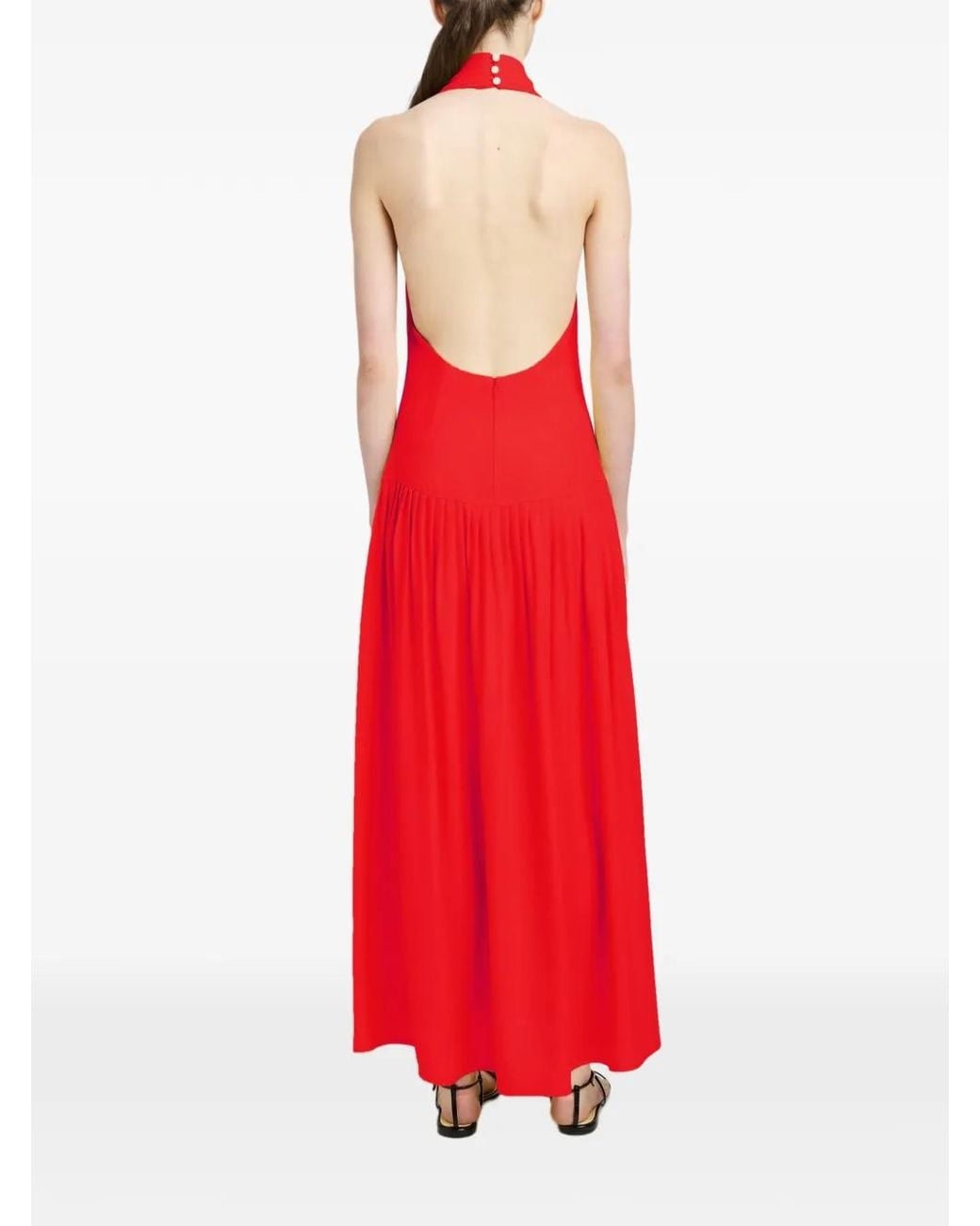 Proenza Schouler Red Tala Dress