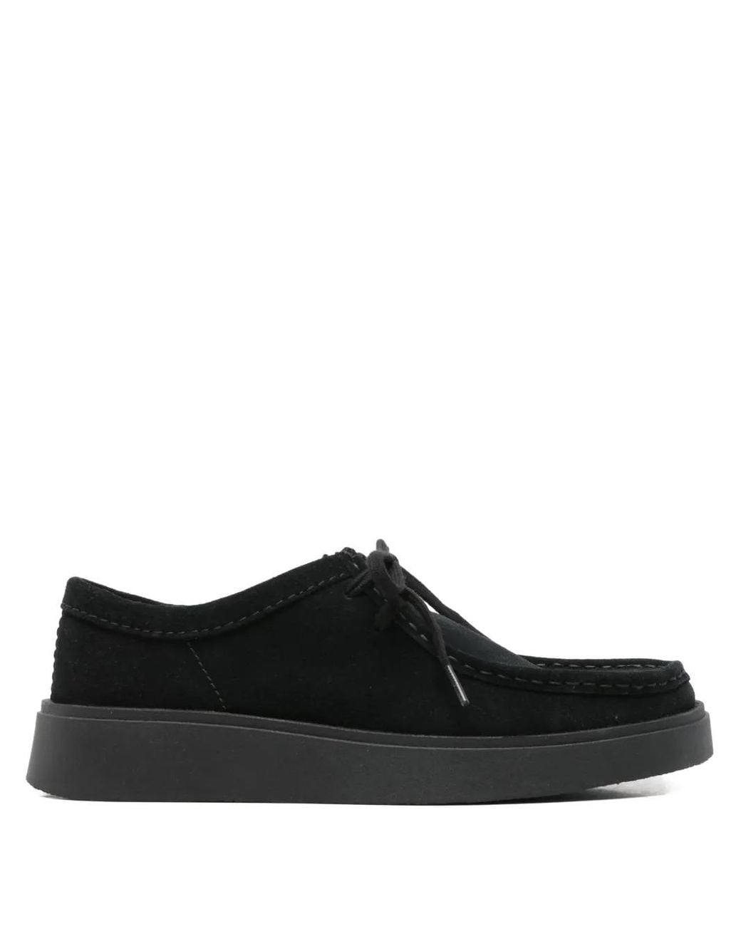 Clarks Black Suede Sneakers for men