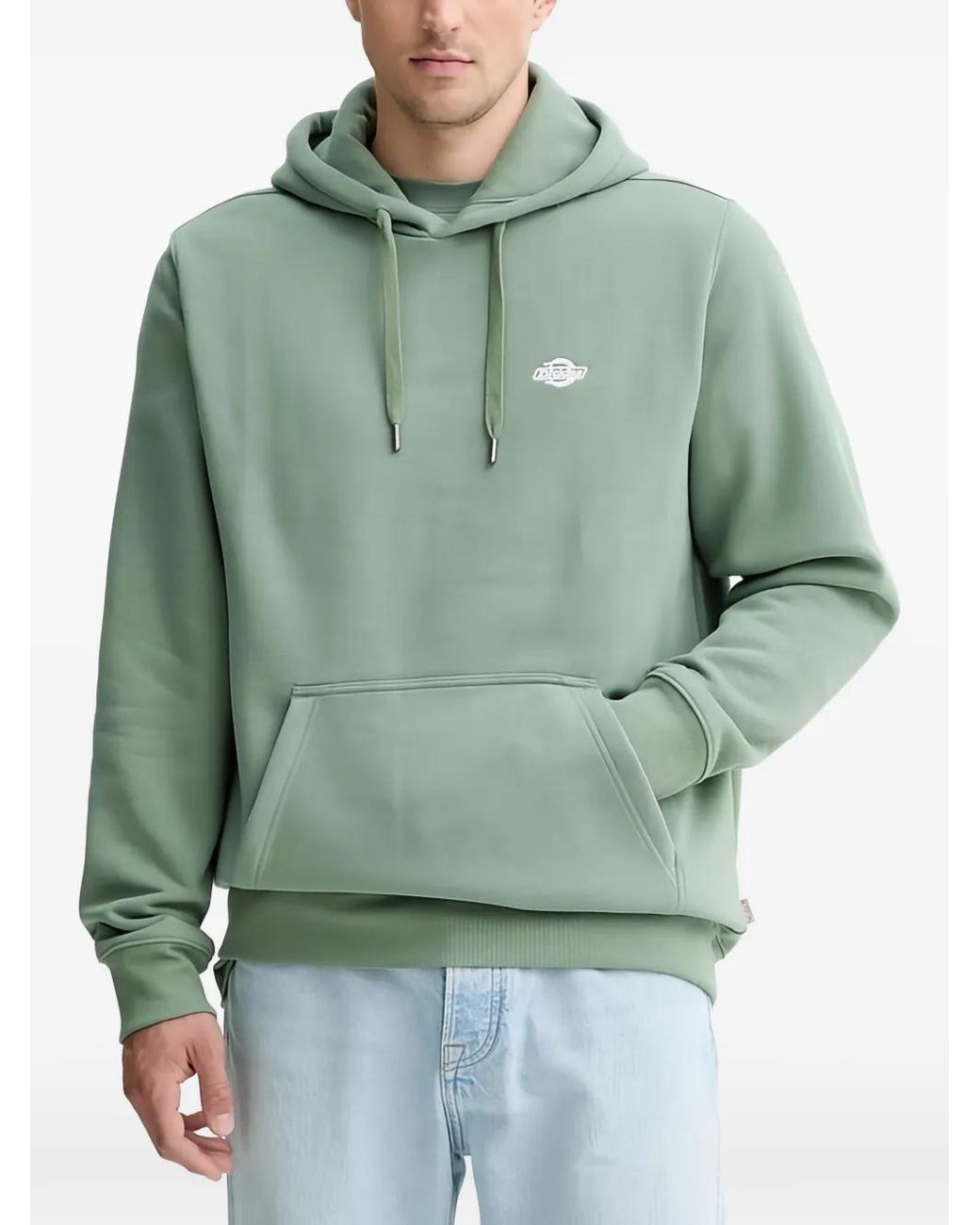 Dickies Green Drawstring Hoodie for men