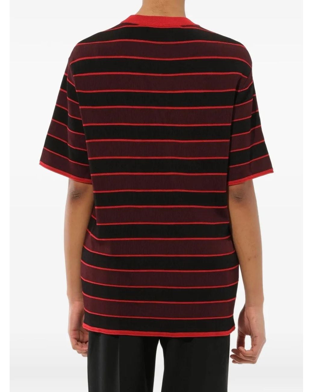 Givenchy Striped Logo-Embroidered Sweater
