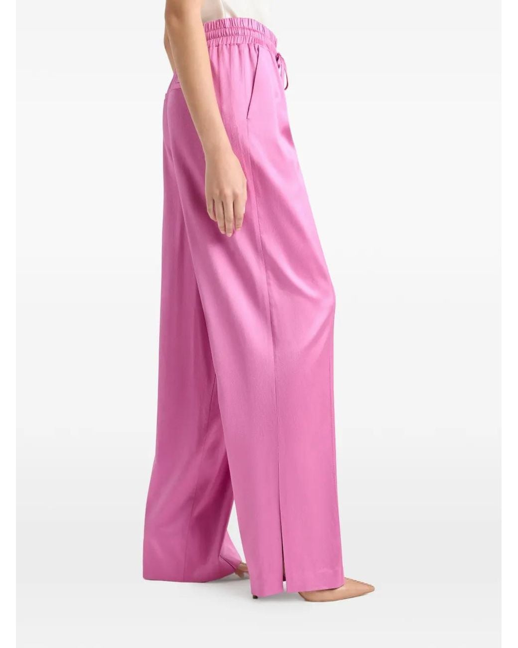 Cinq À Sept Damoni Broek Met Trekkoord En Split in het Pink