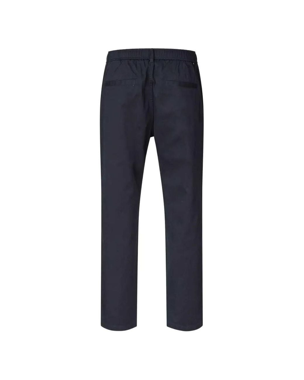 Samsøe & Samsøe Blue Sajabari Fly P Elasticated-Waistband Trousers for men