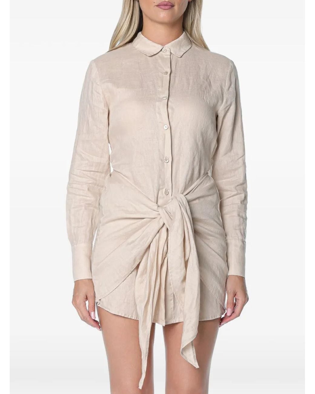 Mc2 Saint Barth Natural Short Ravi Dress