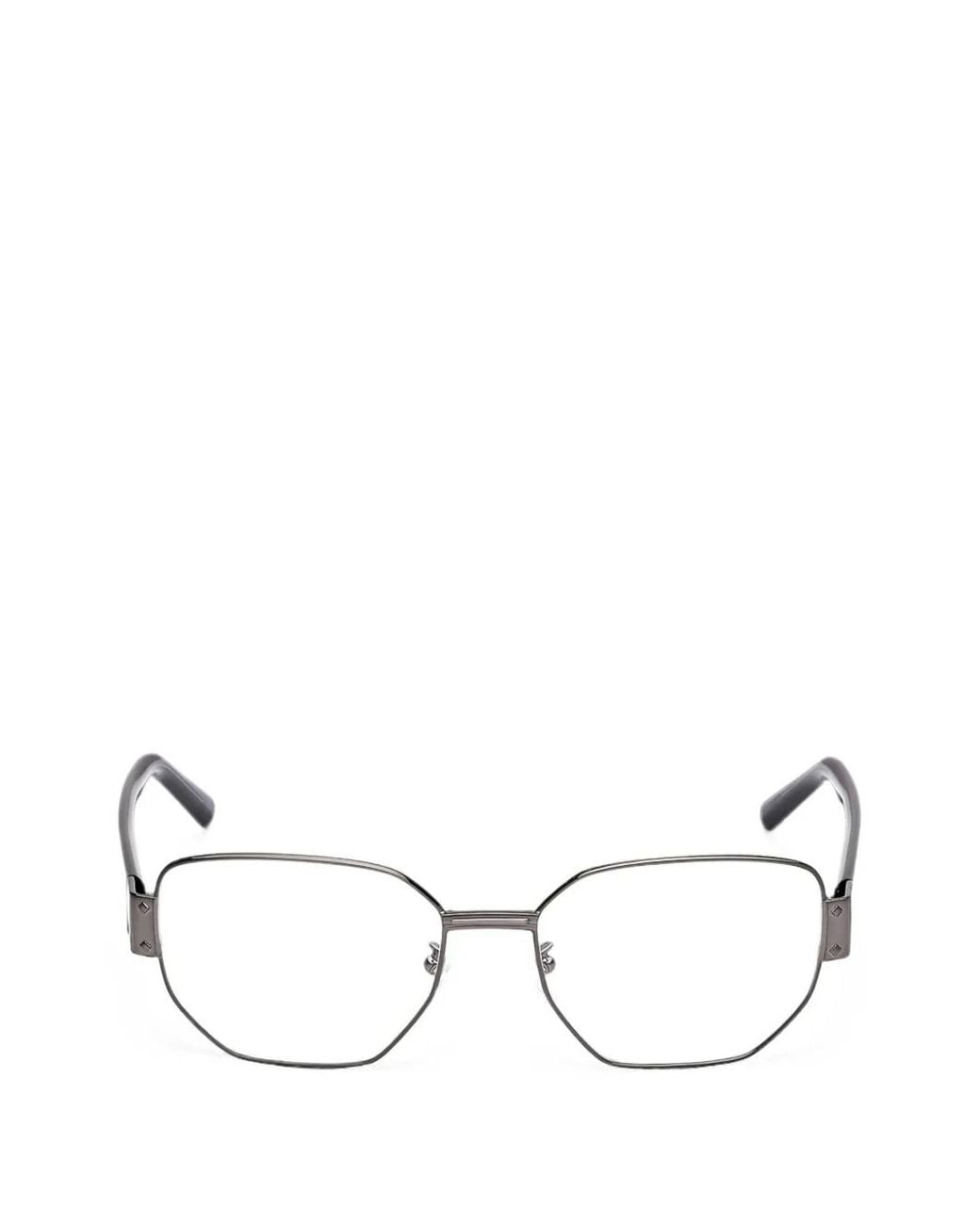 MCM Natural Lunettes De Vue À Monture Géométrique