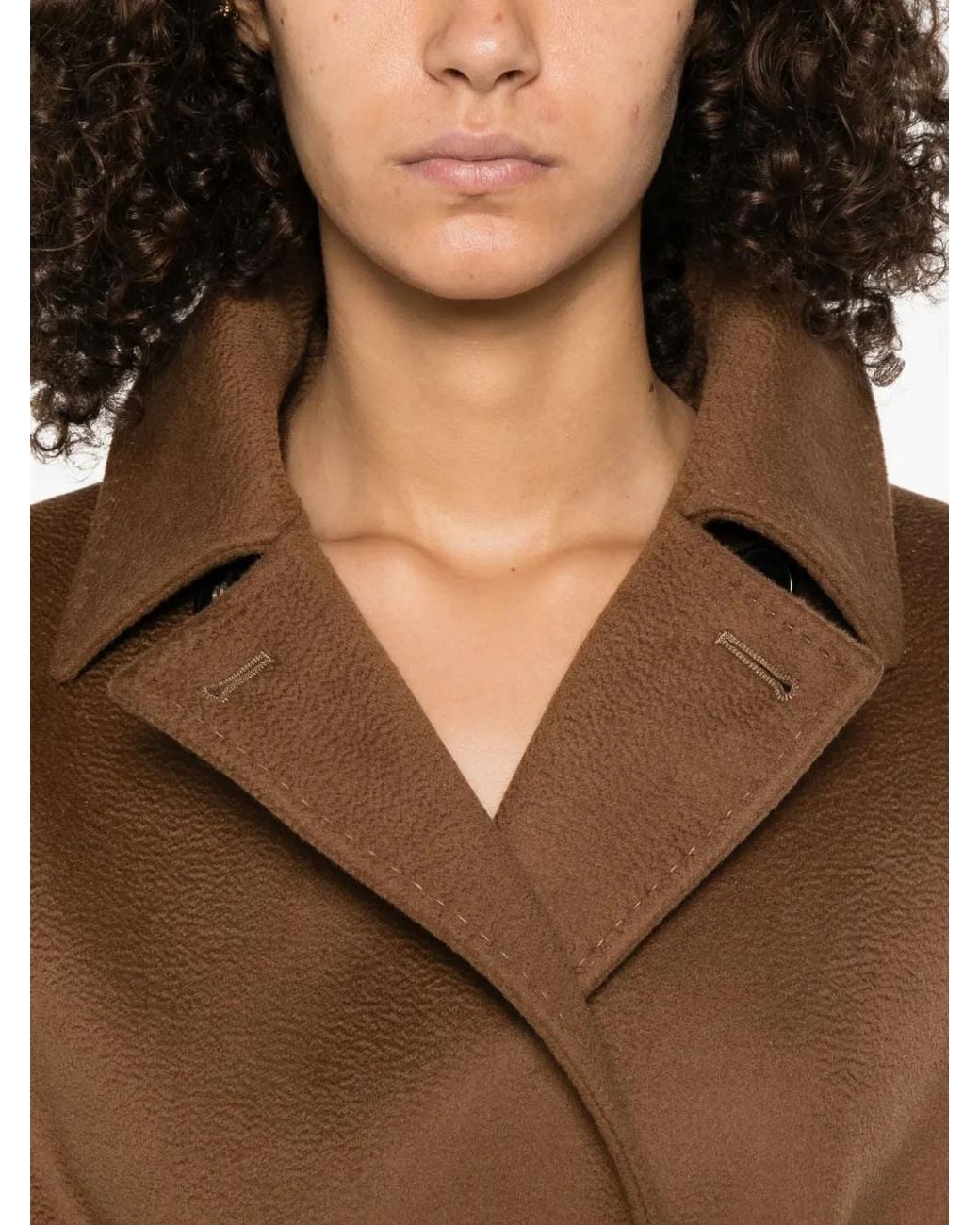 Max Mara Brown Bcollag Coat