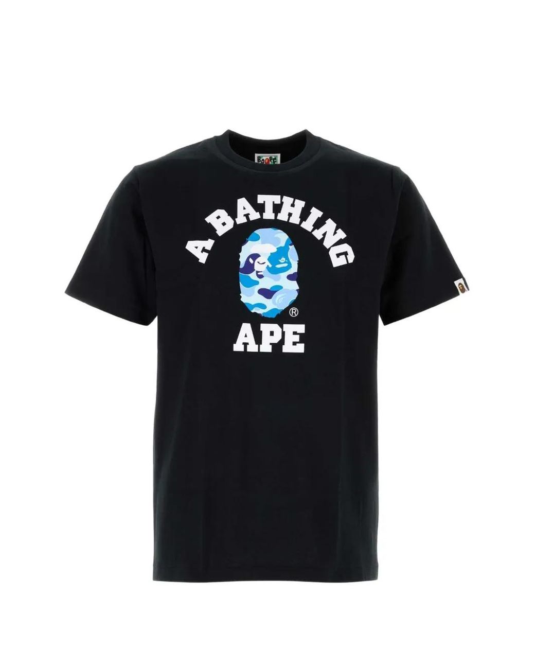 A Bathing Ape Black Slate Cotton Abc Camo Collage T-Shirt for men