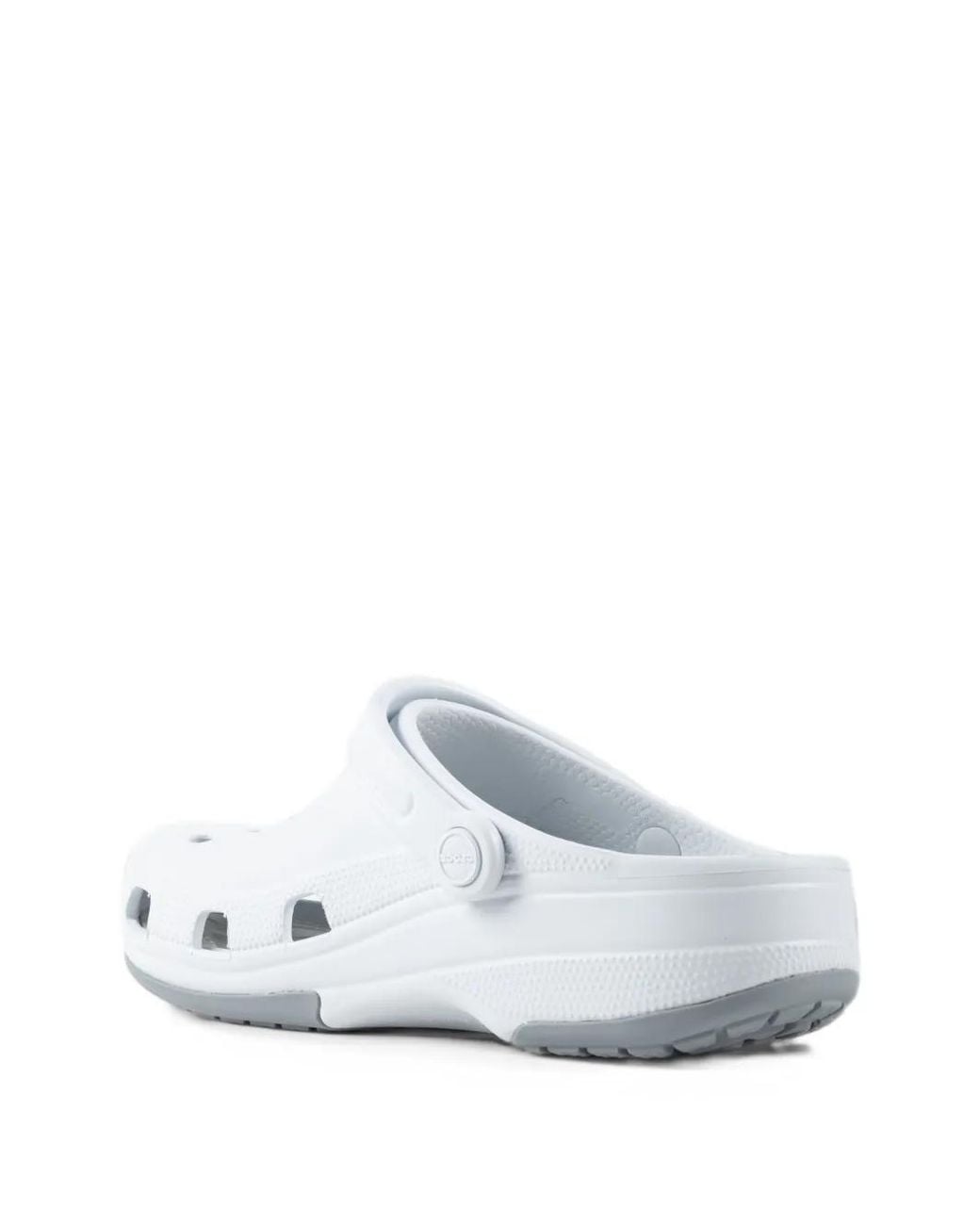 CROCSTM White Classic Exp Perforated Clogs