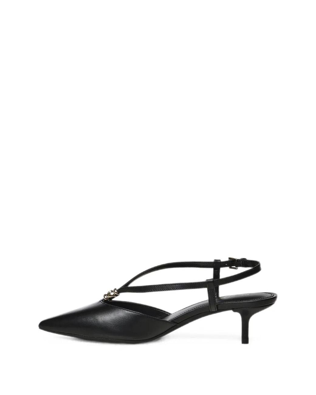 MICHAEL Michael Kors Black Escarpins En Cuir À Boucles