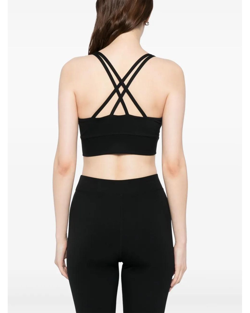 TEAM WANG design Black The Original 1 Padded Sports Bra