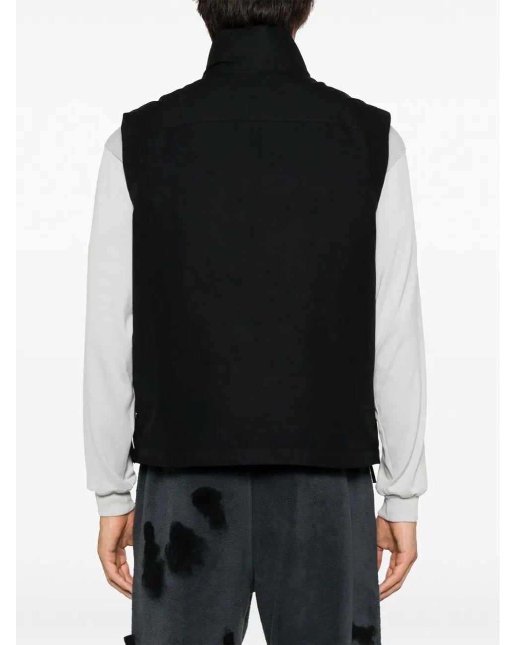 Stone Island Black G08f1 Ghost Piece_o-ventile® Down for men