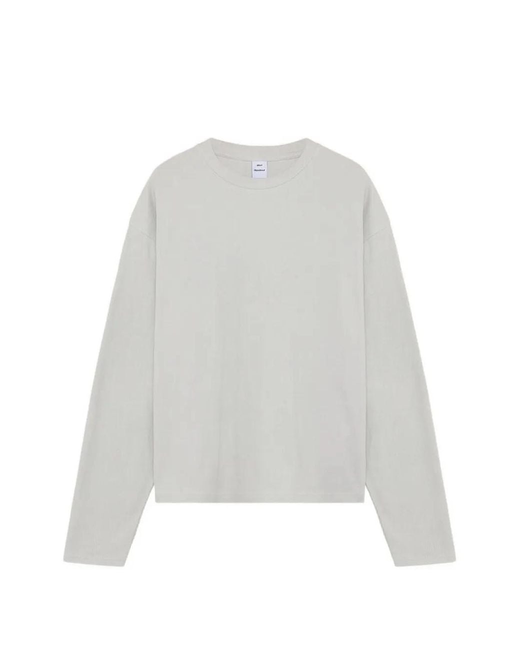 Won Hundred White Ribbed Long-Sleeve T-Shirt