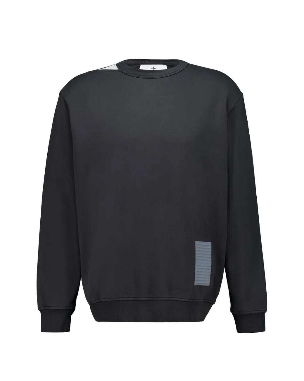 Stone Island Blue 6100055 Cotton Fleece_S.I. Marina Sweatshirt for men