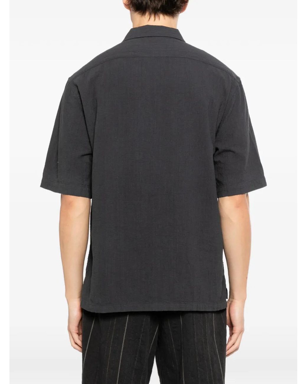 Barena Black Mola Lanchin Shirt for men