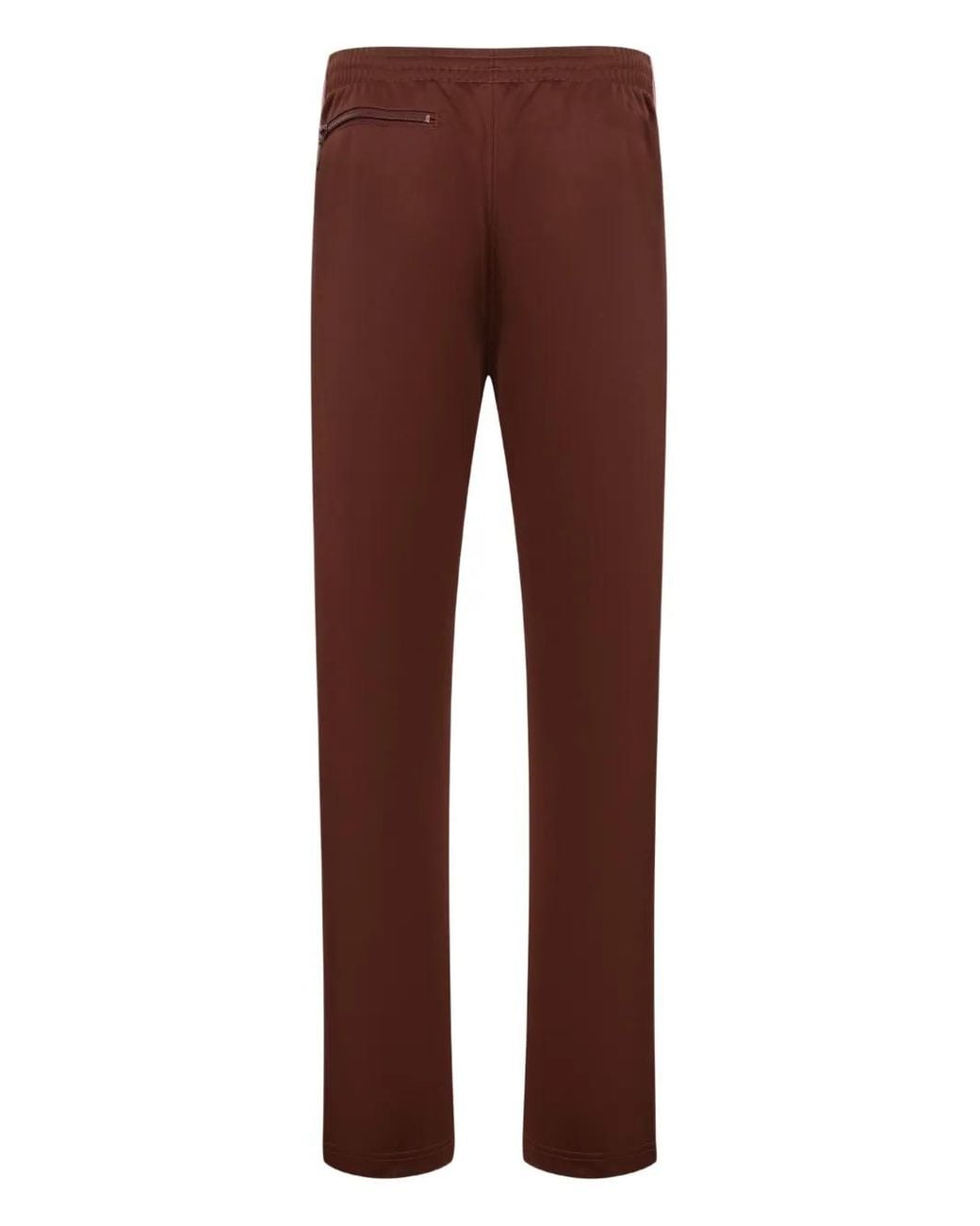 Needles Brown Striped Track Pants for men