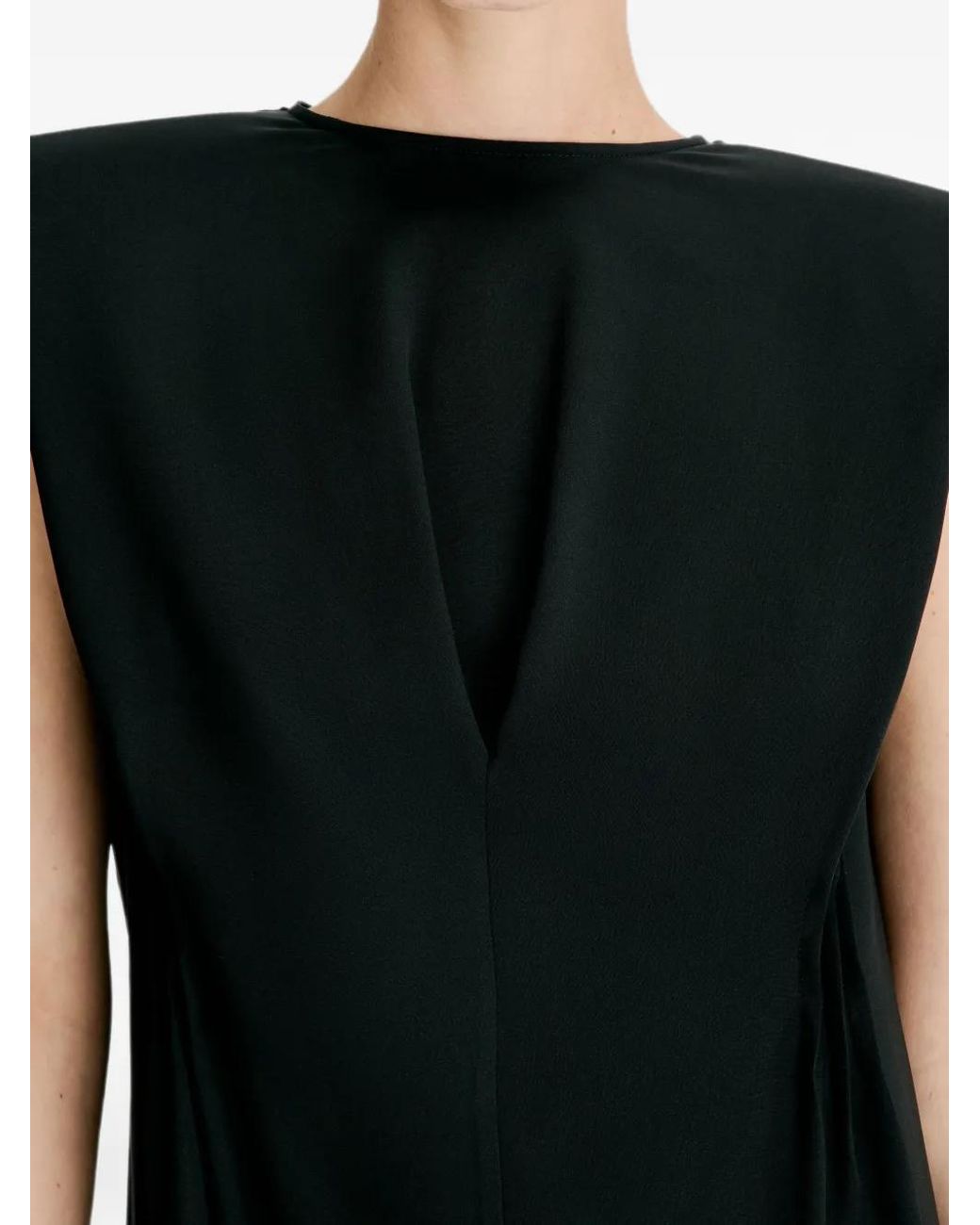 Loulou de Saison Black Lio Darted Mini Dress