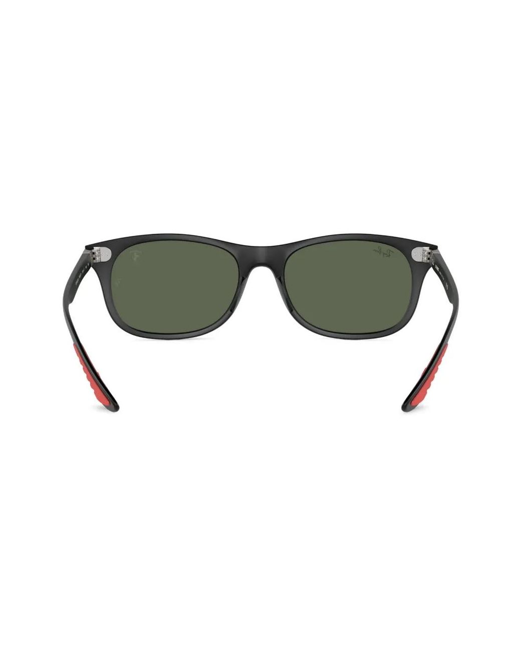 Ray-Ban Green Wayfarer Liteforce Square-Frame Sunglasses