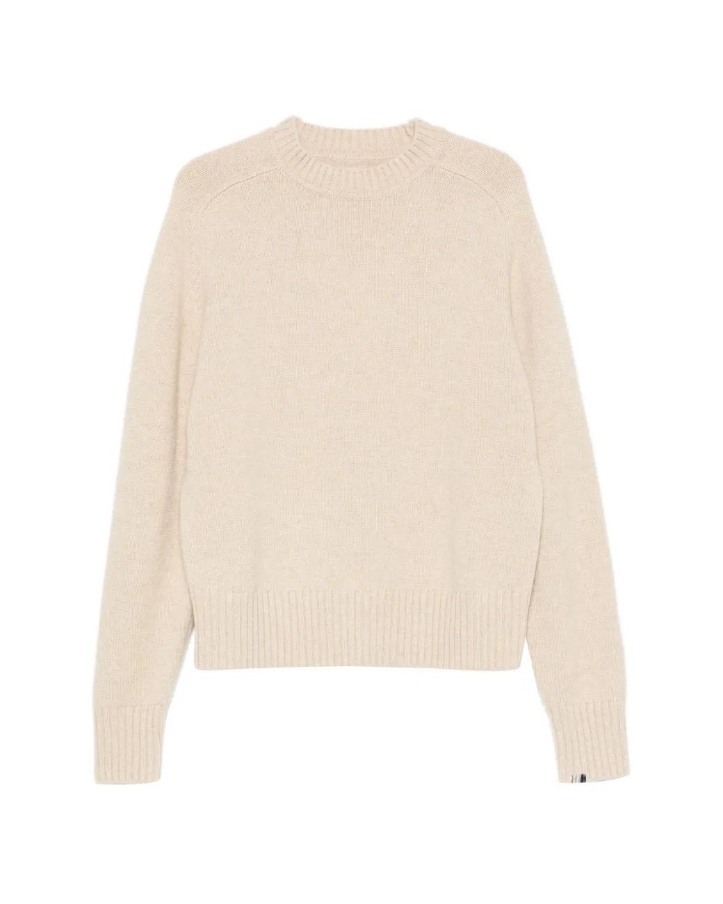 Extreme Cashmere White Nº 123 Bourgeois Ribbed-Knit Sweater