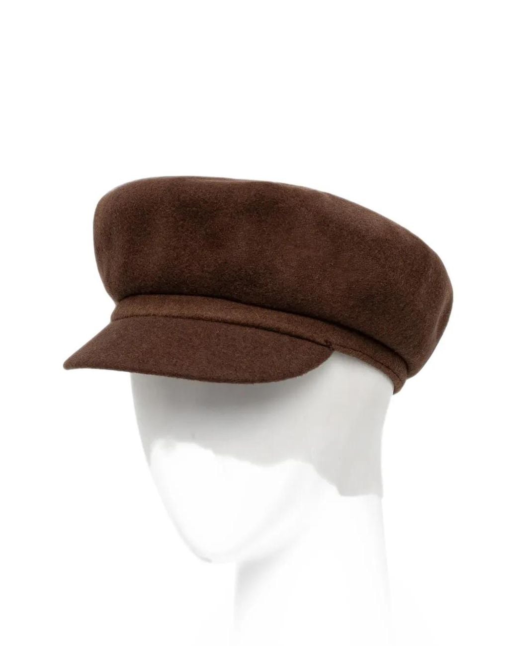 Kangol Brown Spitfire Button-Detailed Hat