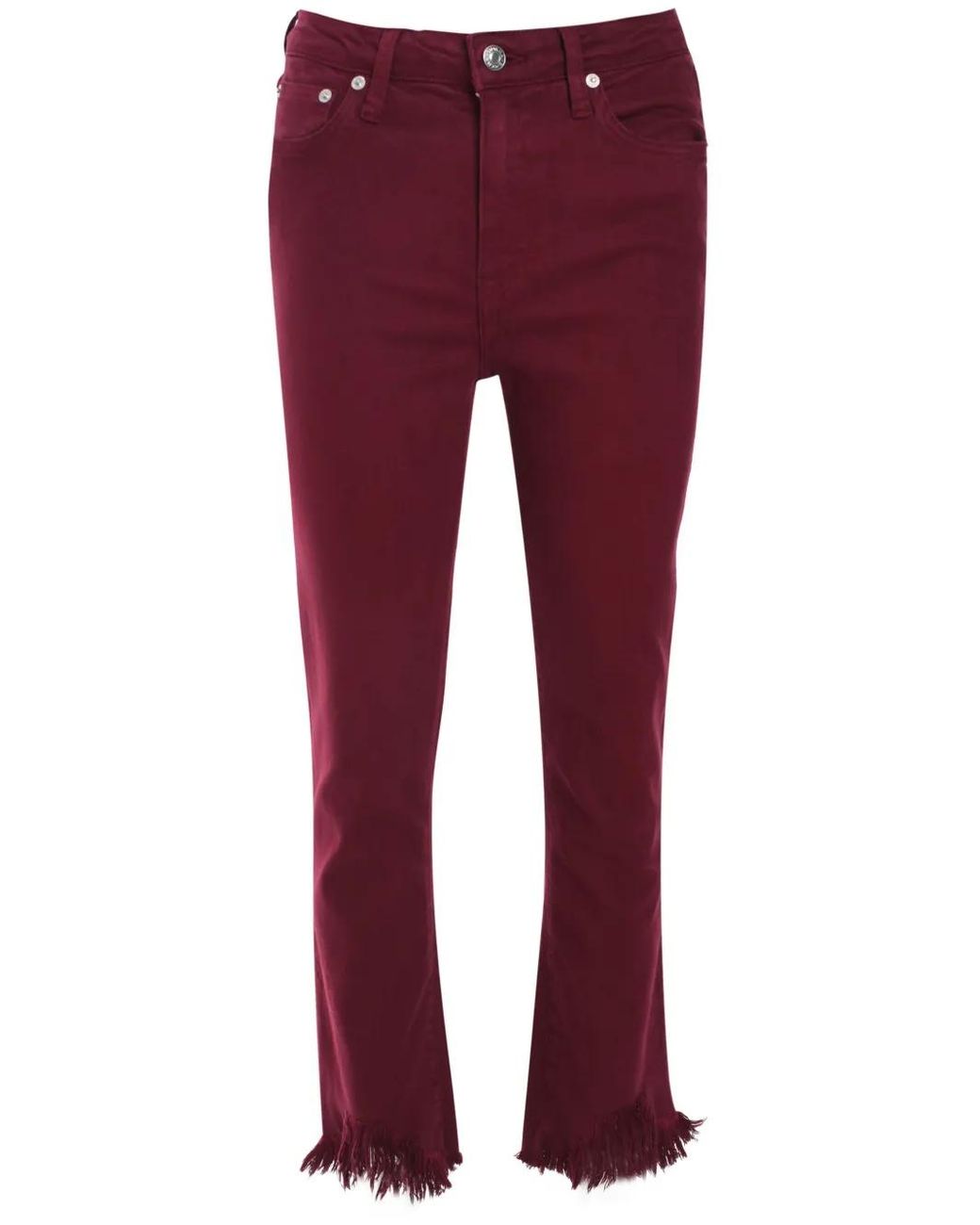 Jonathan Simkhai Red River Straight Trousers