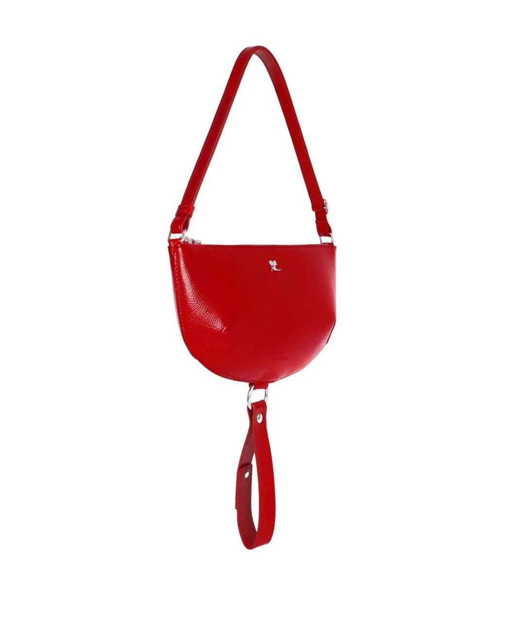 Courreges Holy Eclipse Schoudertas in het Red