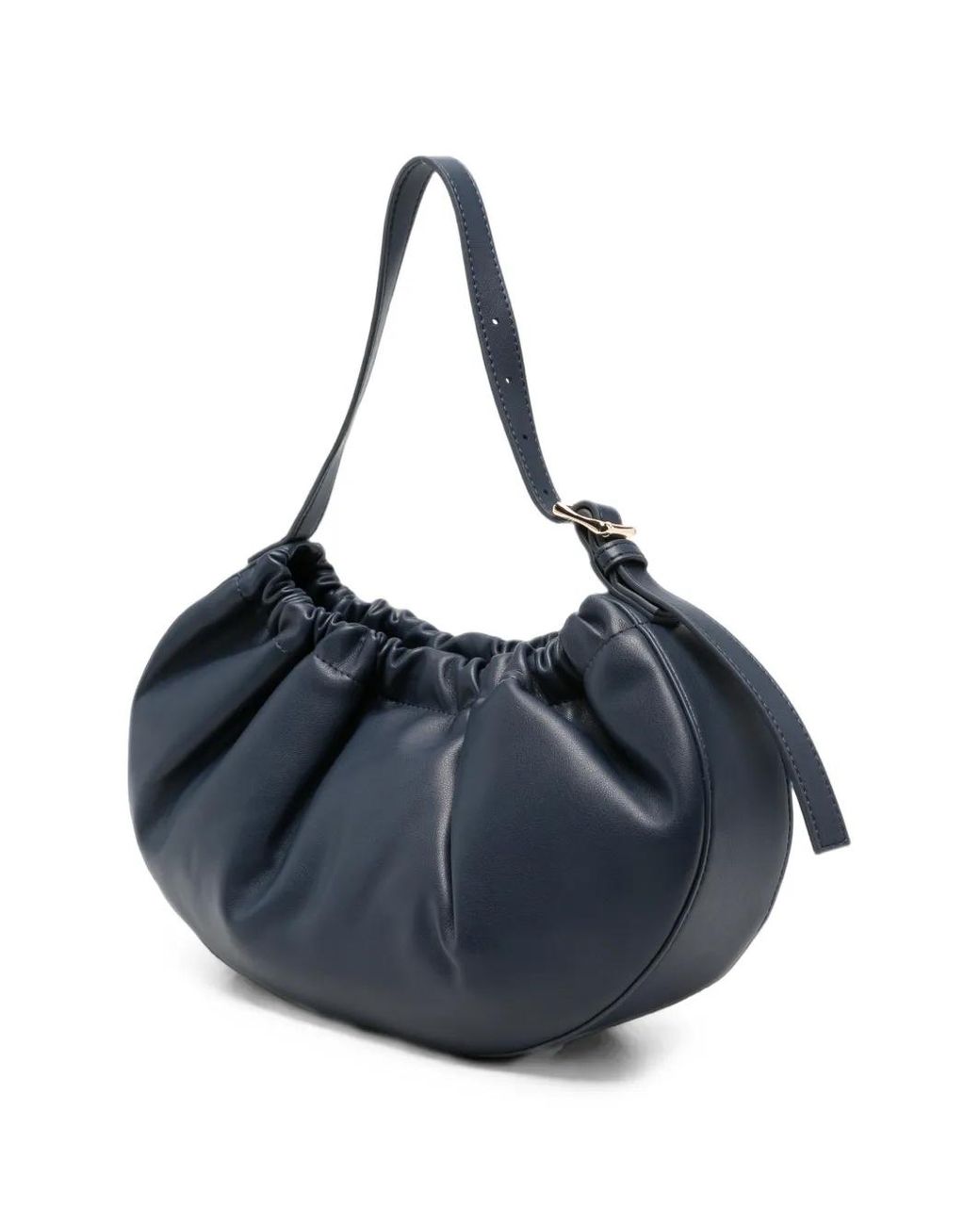 A.P.C. Blue Ruched Shoulder Bag