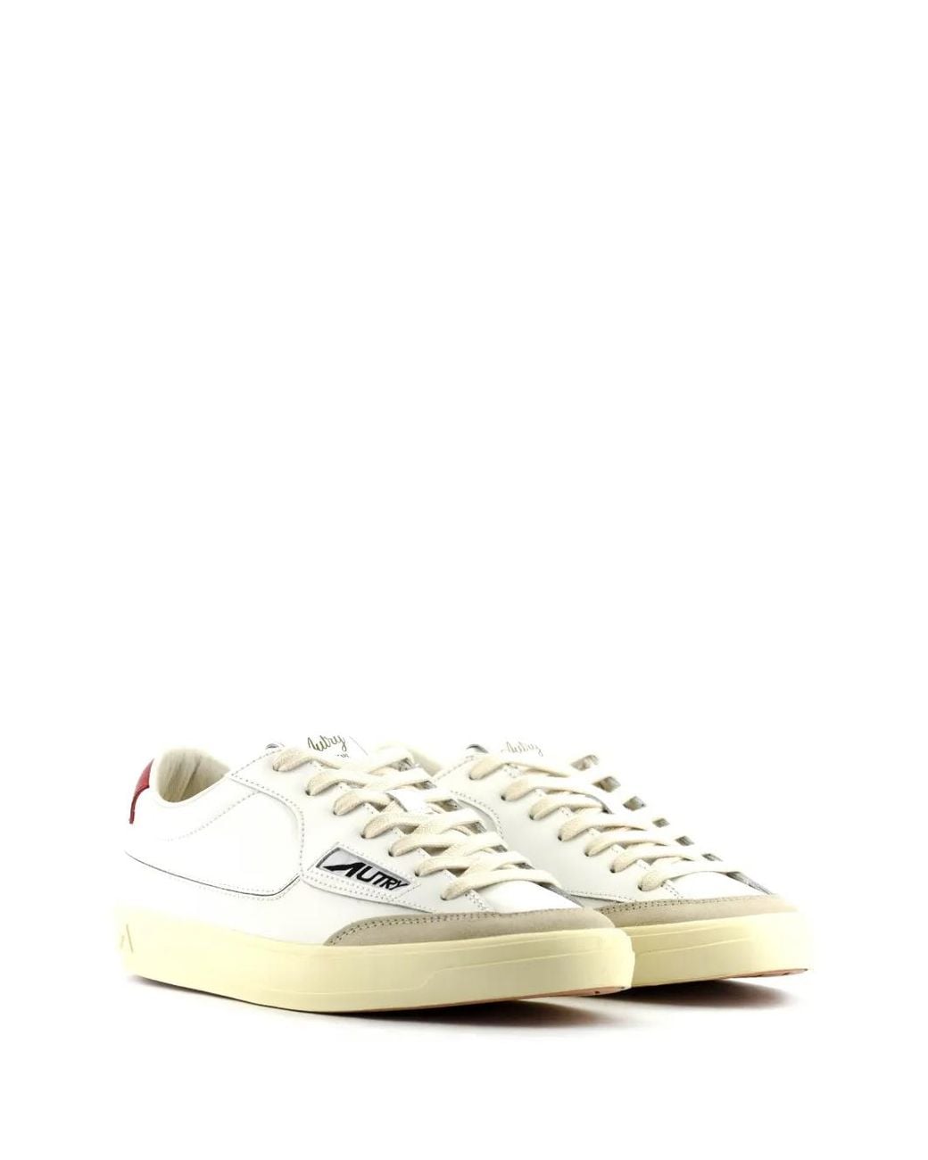 Autry White Windscape Panelled Sneakers for men