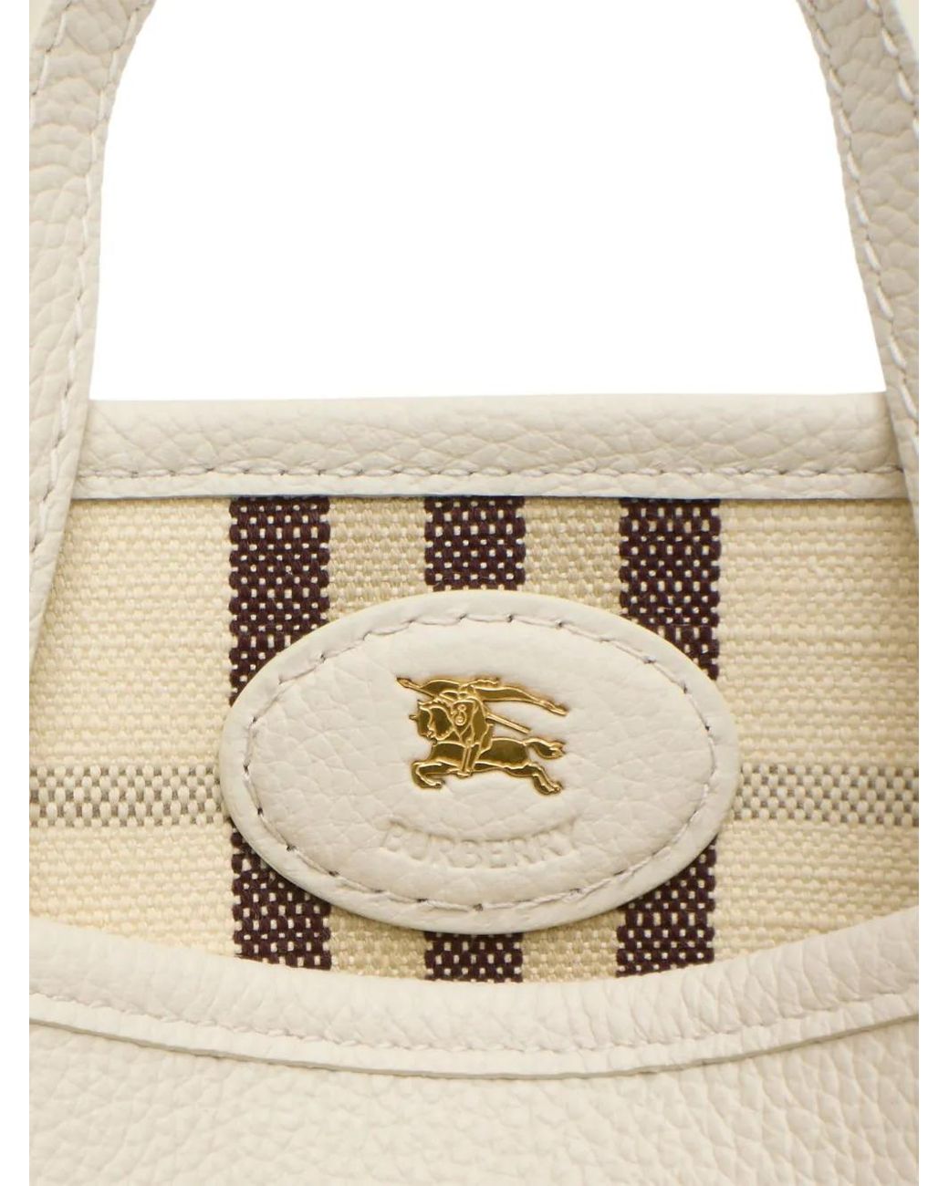 Burberry Natural Small Reversible Bloomsbury Tote Bag