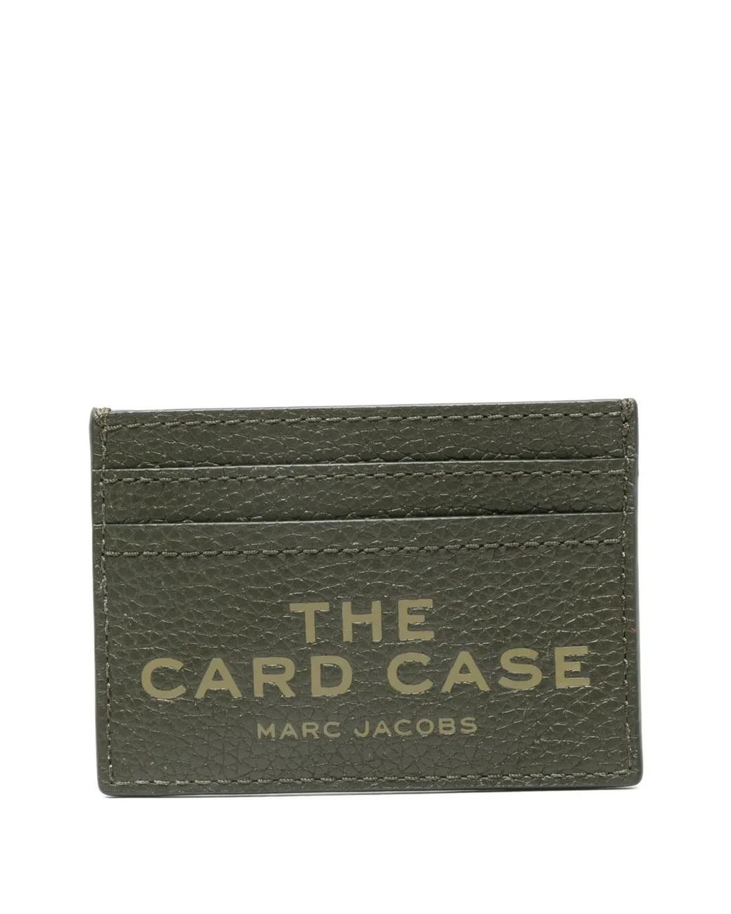 Marc Jacobs Green Kartenetui Mit Kartenetui