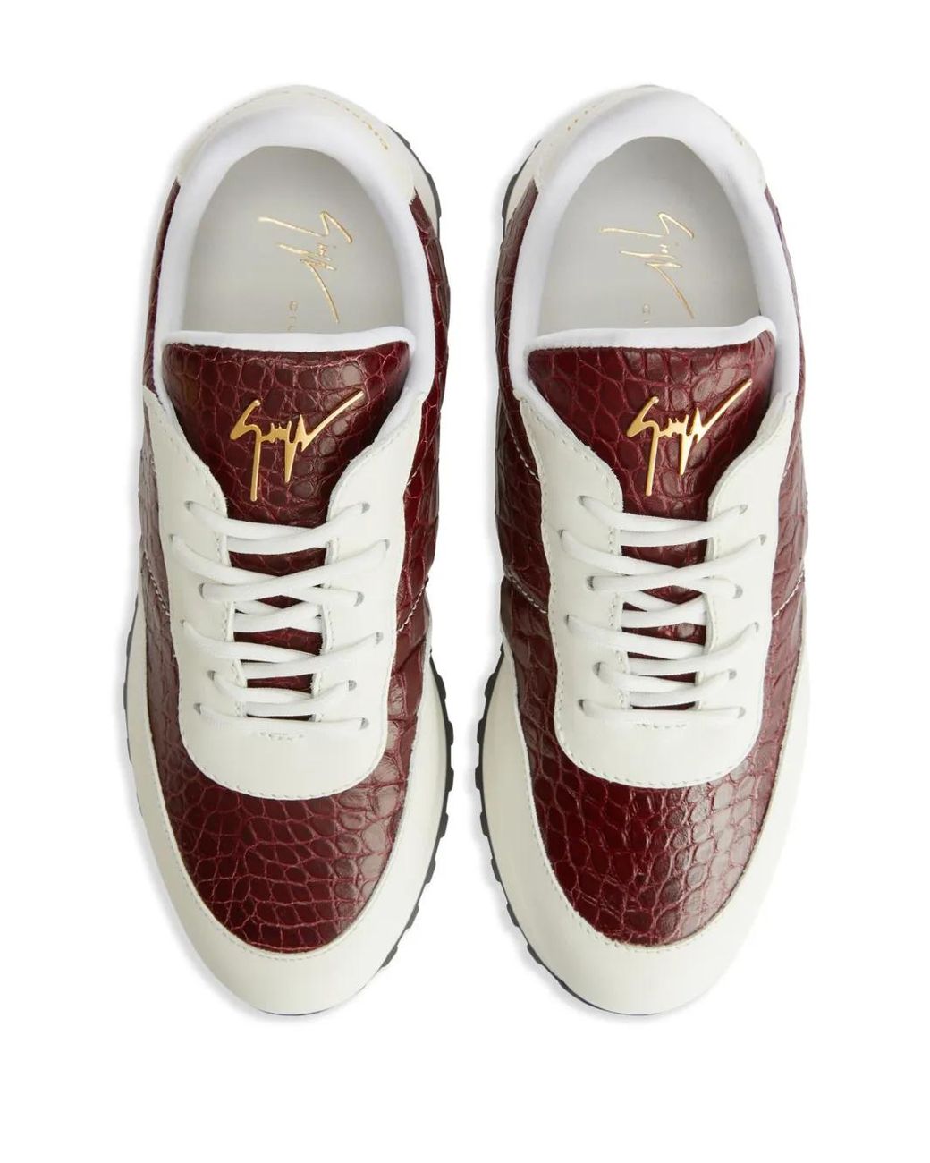 Giuseppe Zanotti Brown Jimi Running Sneakers