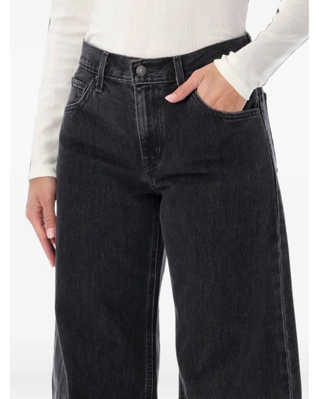 Levi's Blue Teardrop Jeans