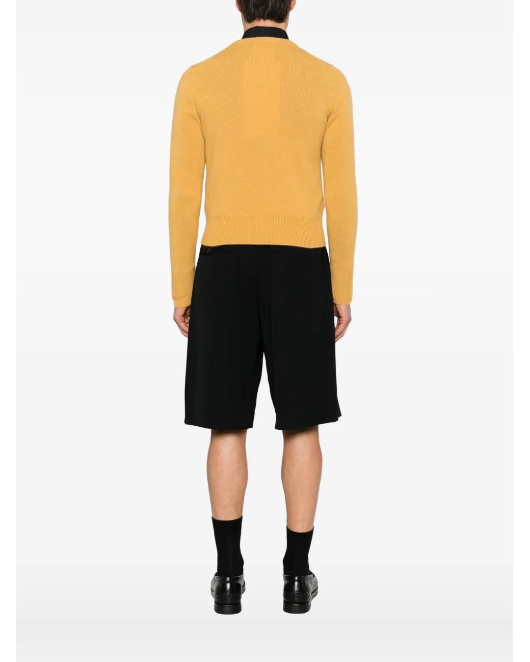 Extreme Cashmere Yellow Little Lamb Cardigan