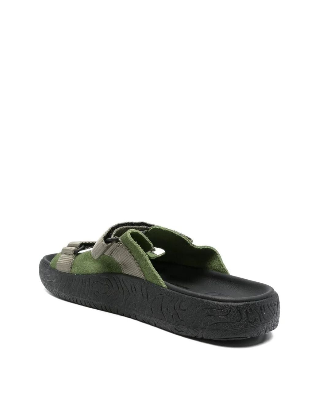Veja Green Arpoador Double-Strap Sandals
