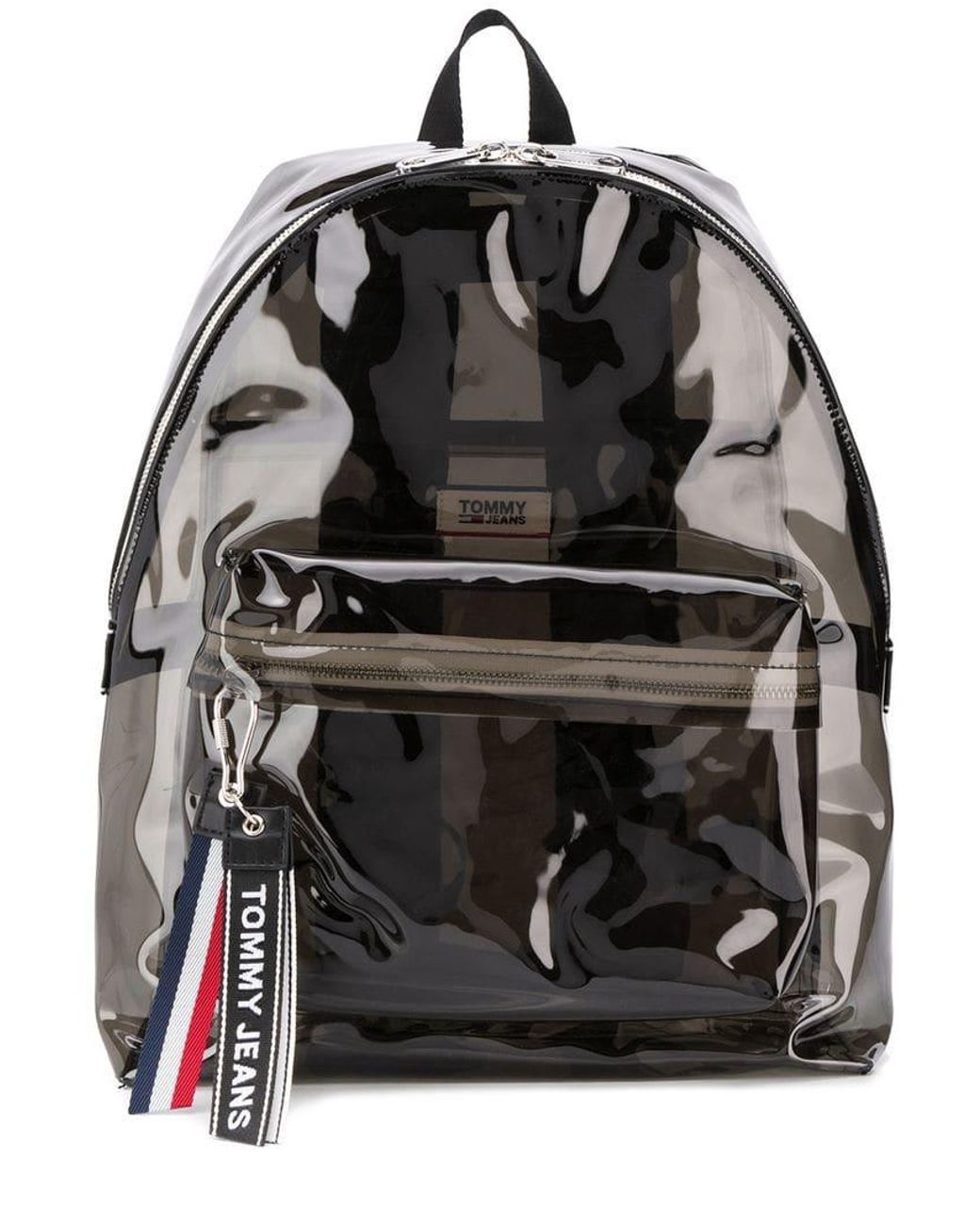 Sac à dos à design transparent Tommy Hilfiger en coloris Noir | Lyst