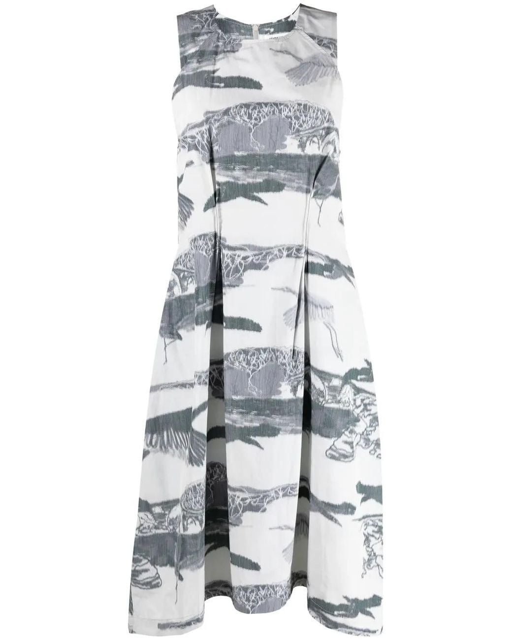 Henrik Vibskov White New Free Midi Dress
